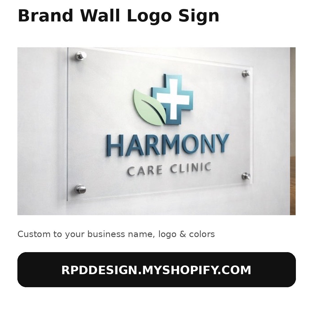 Business Bundle - Premium Signage & Desk Props